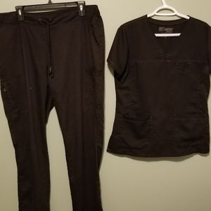 Grey's anatomy black scrubs